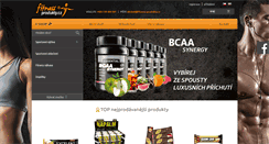 Desktop Screenshot of fitness-produkty.cz